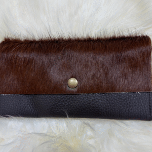 Copper Brown Cowhide Purse Large by Guernsey Treasures