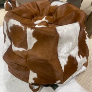 Beanbag Golden Guernsey Cow Cowhide Interior Furnishings By Guernsey Treasures - Image 2