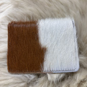 Golden Guernsey Cowhide Credit Card Wallet Exclusive Luxuries By Guernsey Treasures