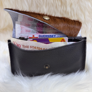 Chestnut Brown Cowhide Purse Small by Guernsey Treasures - Image 3