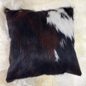 Tri-colour Cowhide 40x40 Cushion Unique Interiors By Guernsey Treasures