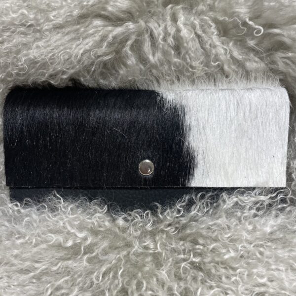 Holstein Friesian Cowhide Purse Large by Guernsey Treasures